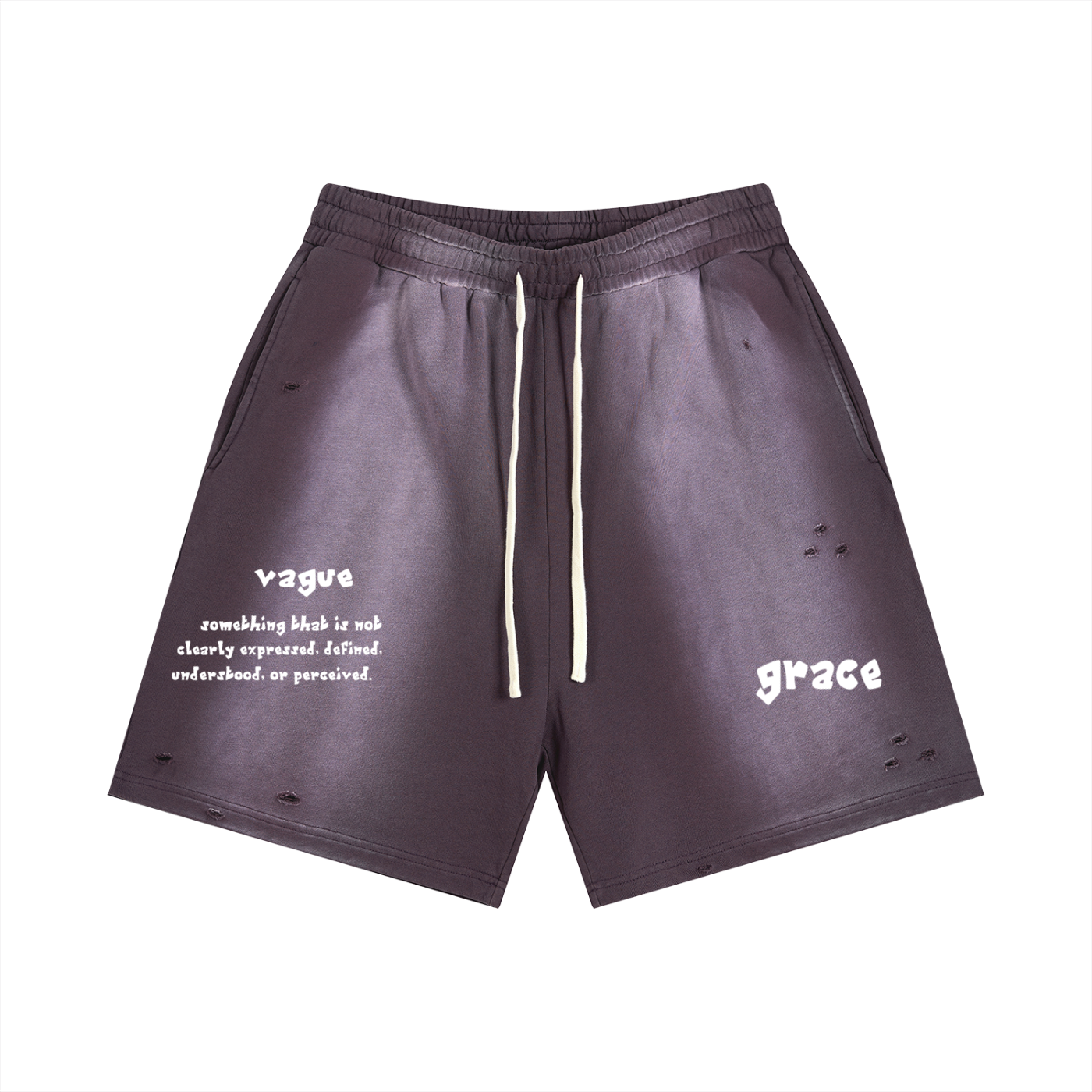 Sun Fade Distressed Shorts