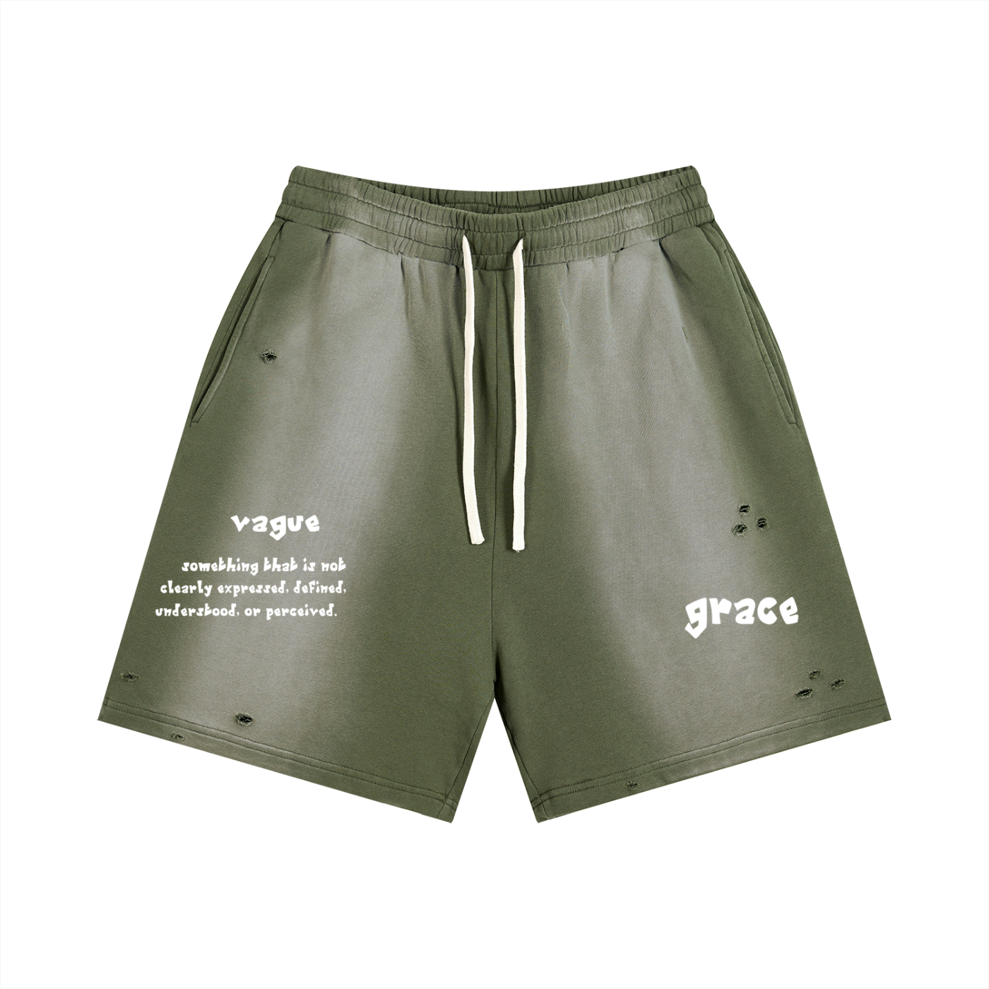 Sun Fade Distressed Shorts