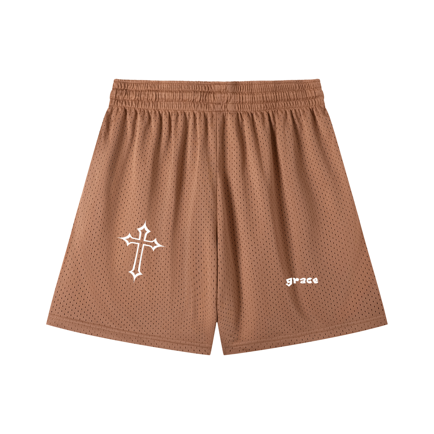 Mesh Drawstring Shorts