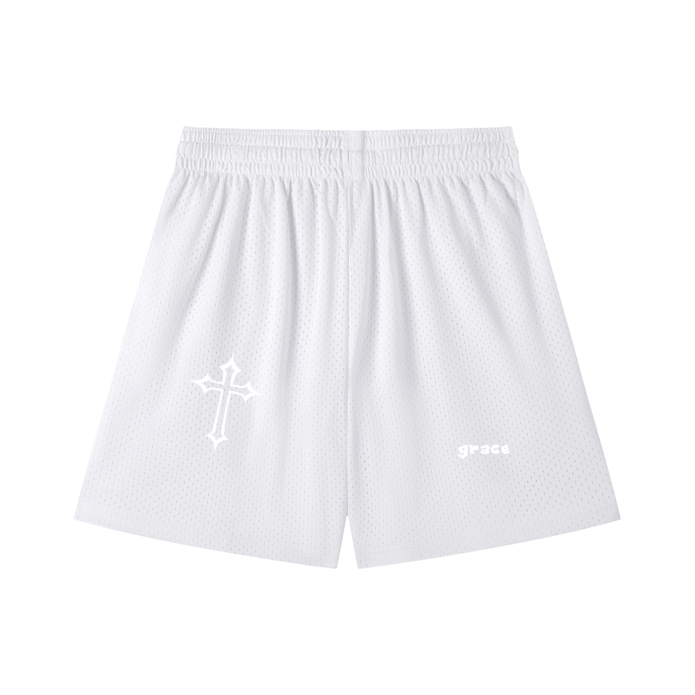 Mesh Drawstring Shorts