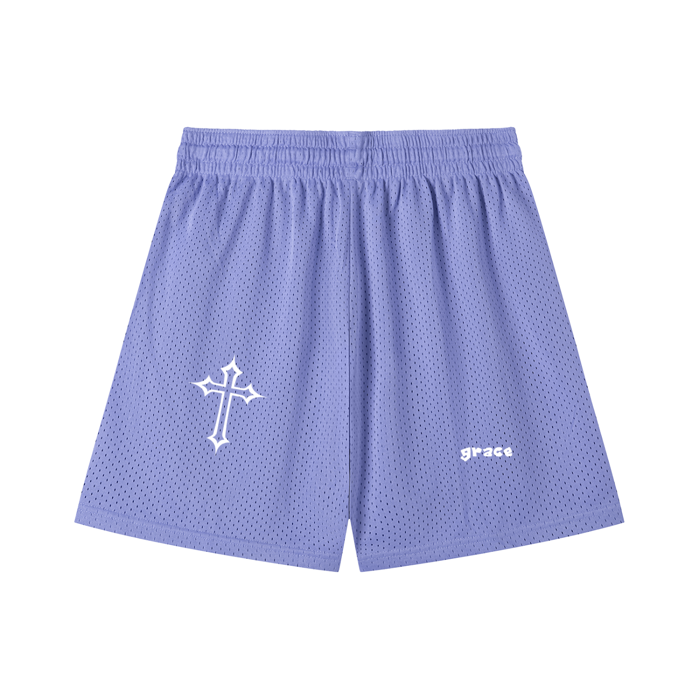 Mesh Drawstring Shorts