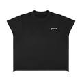 Unisex Boxy Raw Edge T-Shirt